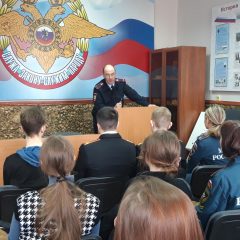 Волонтёры РЦ посетили Центр профессиональной подготовки УМВД РФ по Амурской области