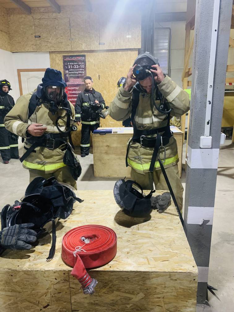 Практическая подготовка пожарных