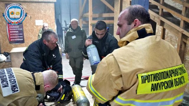 Подготовка пожарных