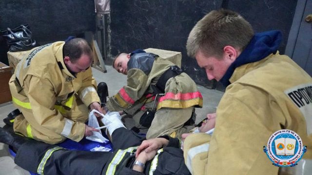 Подготовка пожарных