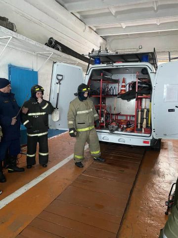 Практика в пожарной части
