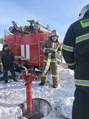 Практика в пожарной части