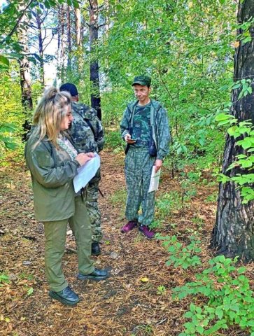 Занятие по программе «Отвод и таксация лесосек»