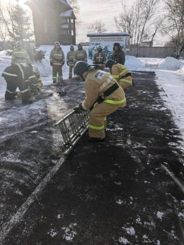 Начальники караулов на занятиях