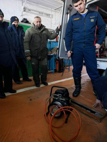 занятия по подготовке водителя пожарного автомобиля