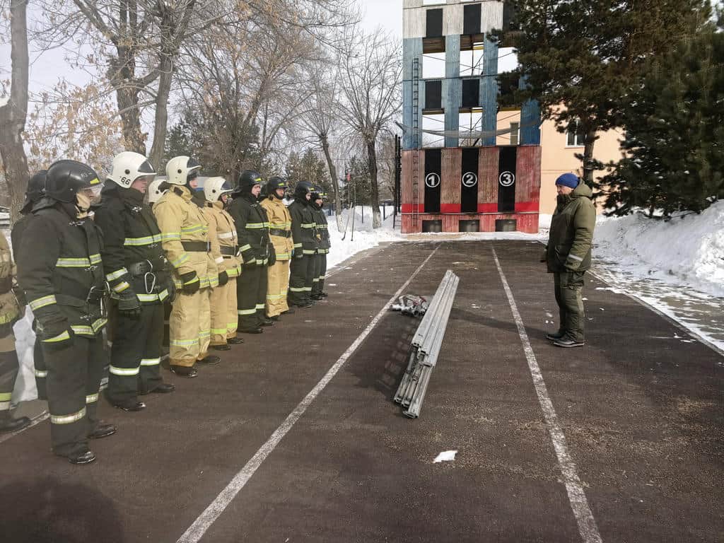 профессиональная подготовка пожарного