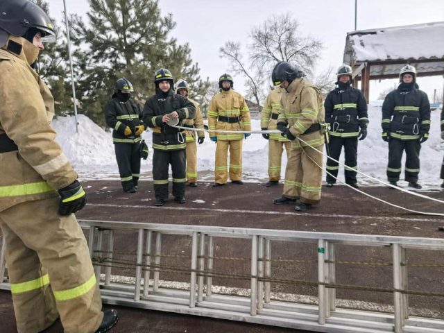 профессиональная подготовка пожарного