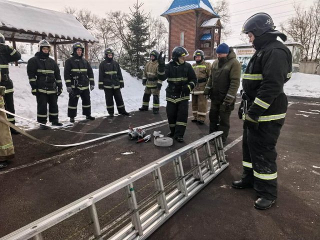 профессиональная подготовка пожарного