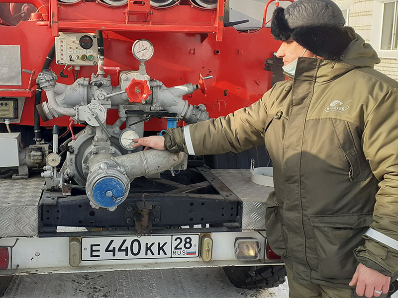 Подготовка пожарных и водителей добровольных пожарных команд