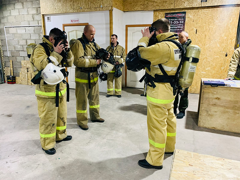 Подготовка пожарных